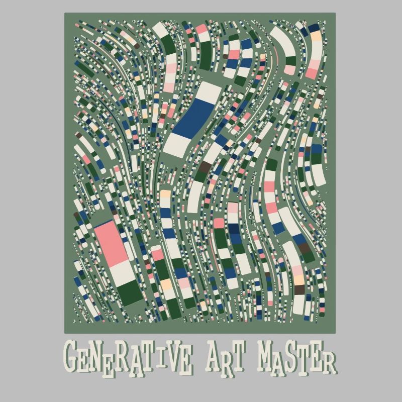 Generativer Kunstmaster-Programmierbildcode