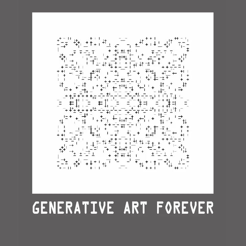 Generative Kunst Programmiert Für Immer Bildcode