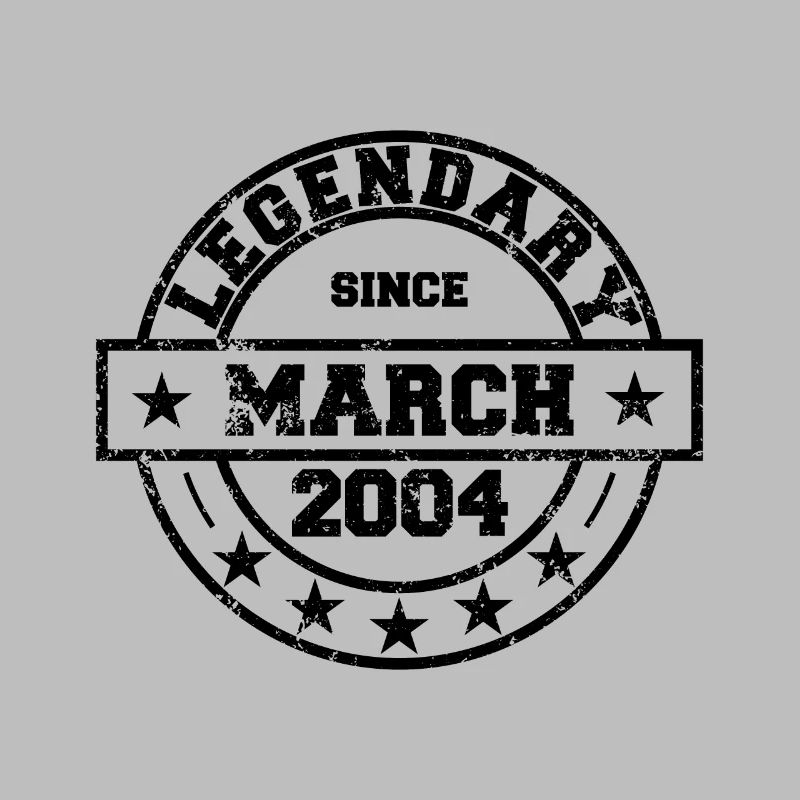 Legendary since March 2004 - Geburtstag