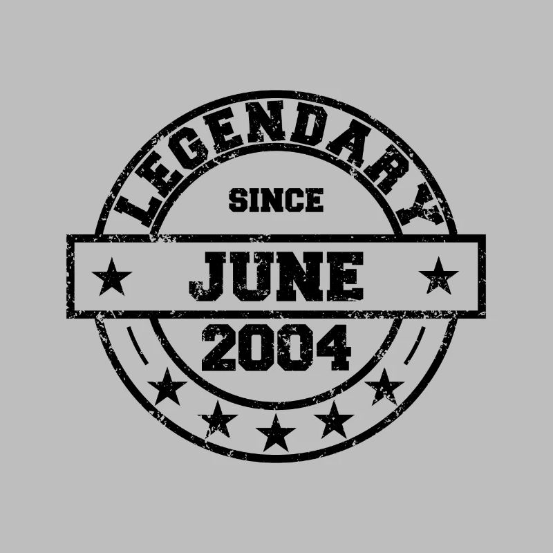 Legendary since Juni 2004 - Geburtstag