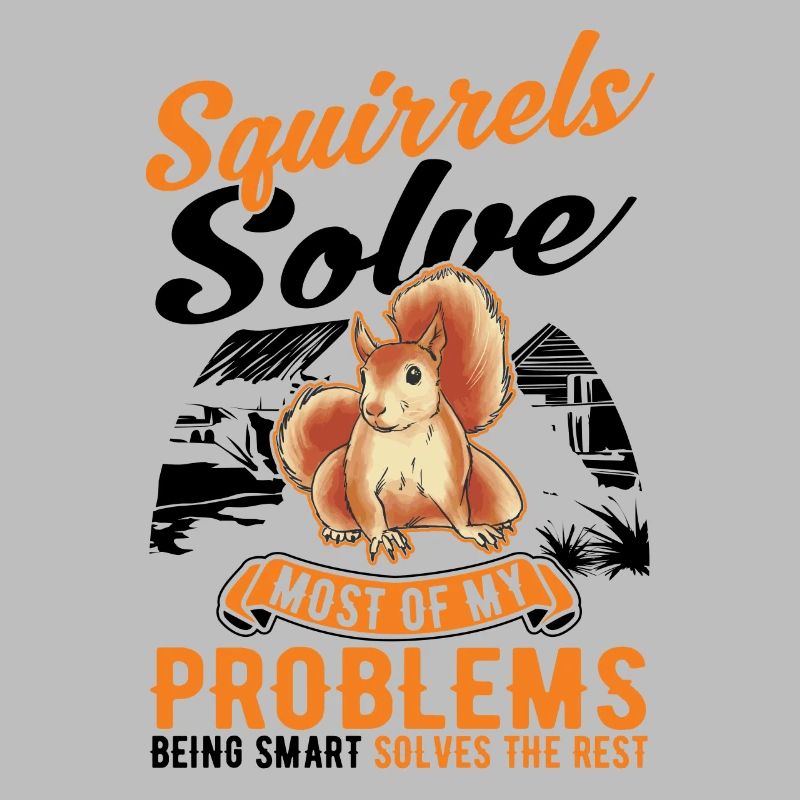 Eichhörnchen Geschenk Grauhörnchen Squirrel