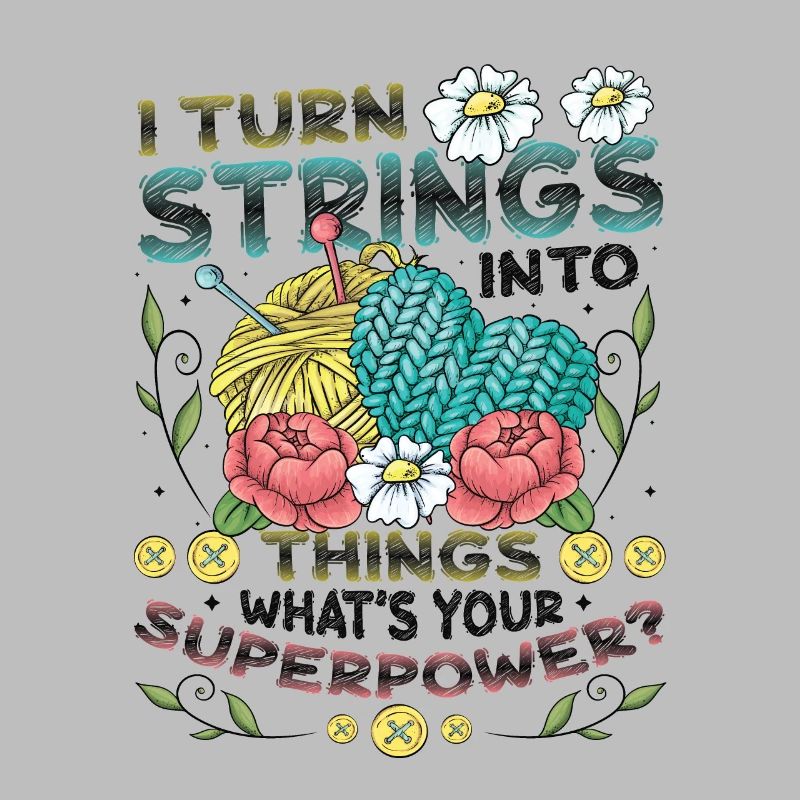 Strings into Things, tricot et crochet
