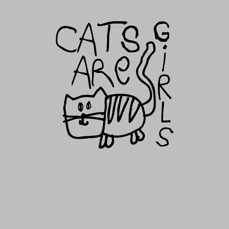 Katzen sind Mädchen