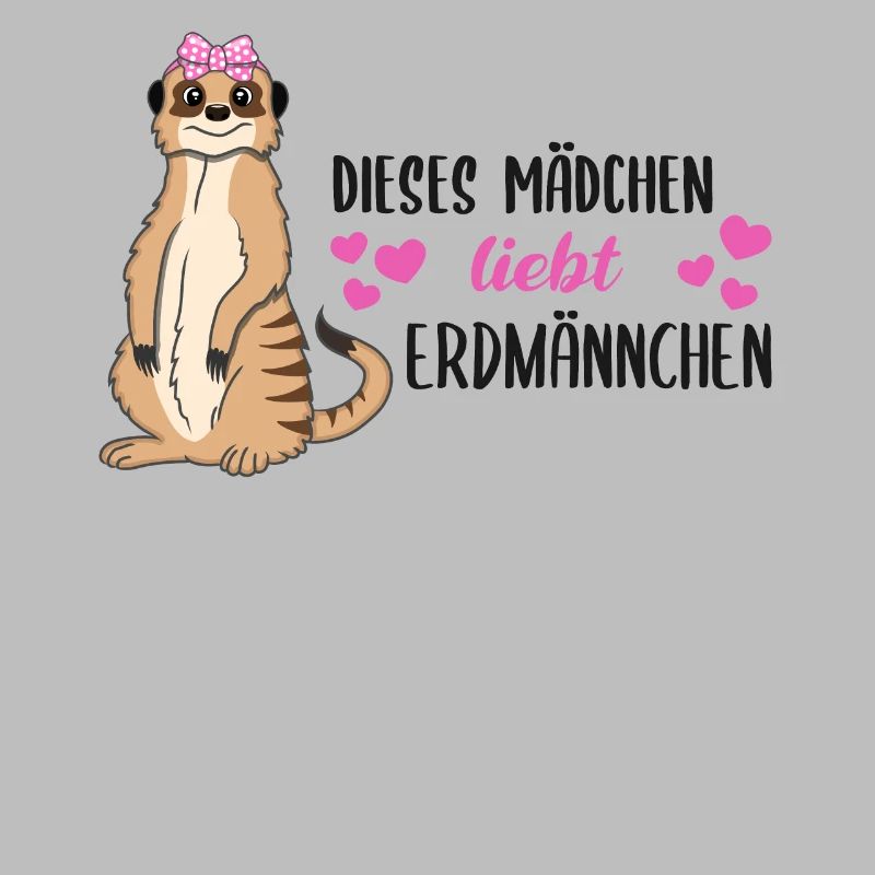 Erdmännchen Spruch Geschenk Damen Mädchen