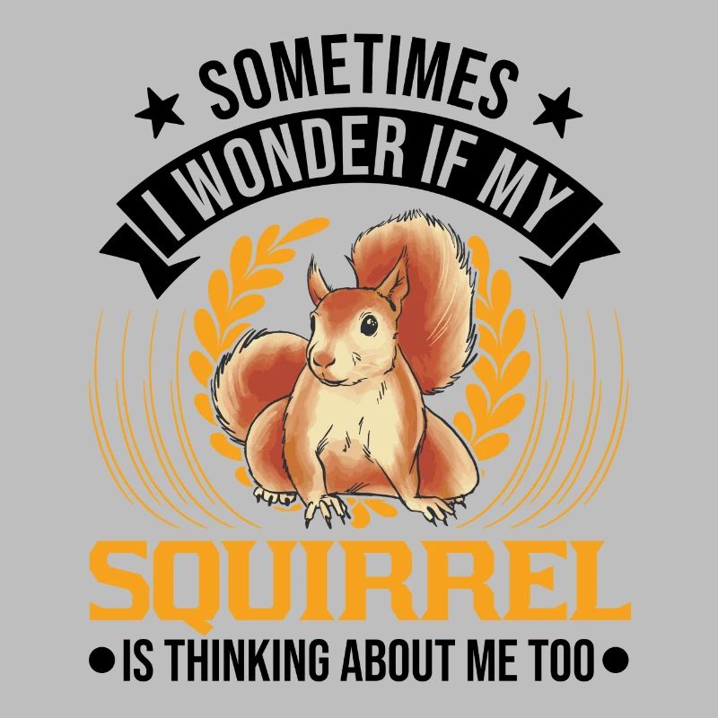 Eichhörnchen Geschenk Grauhörnchen Squirrel