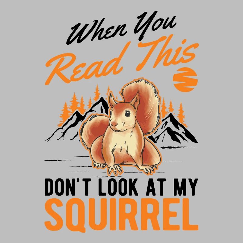 Eichhörnchen Geschenk Grauhörnchen Squirrel