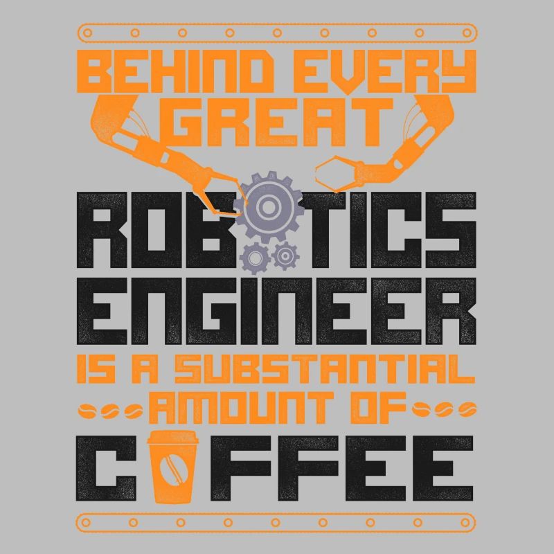 Robot Robotics Engineer Coffee