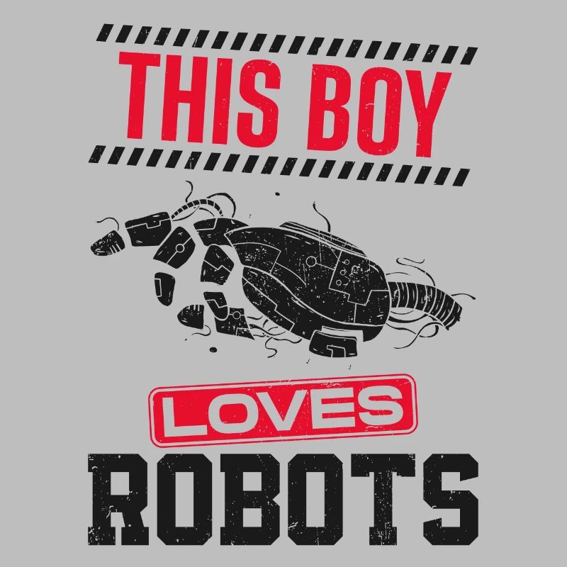 Robot Robotics Engineer Boy This