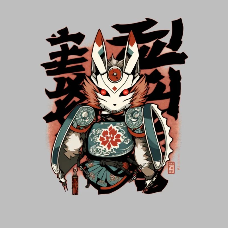 Kitsune Fox Creature Robot Yokai Fox