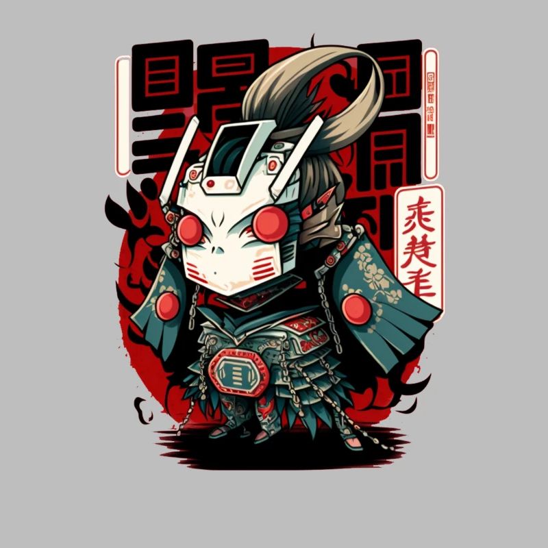 Samurai Robot Japanese Robotor Samurai