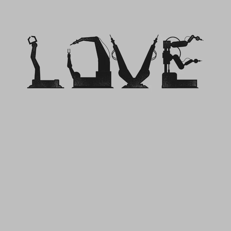 Robot Robotics Engineer Love