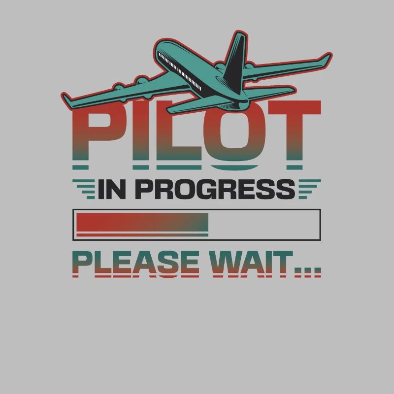 Pilot in progress, please wait, aircraft training