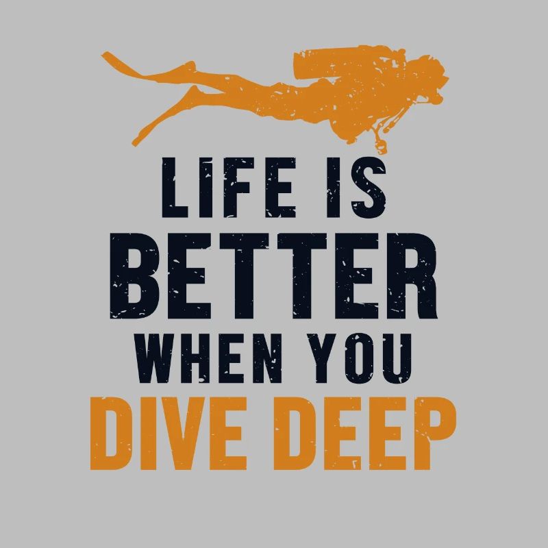 Life Is Better When You Dive Deep Goggles