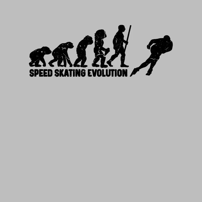 Speed Skating Evolution Retro Skates Speed Skater