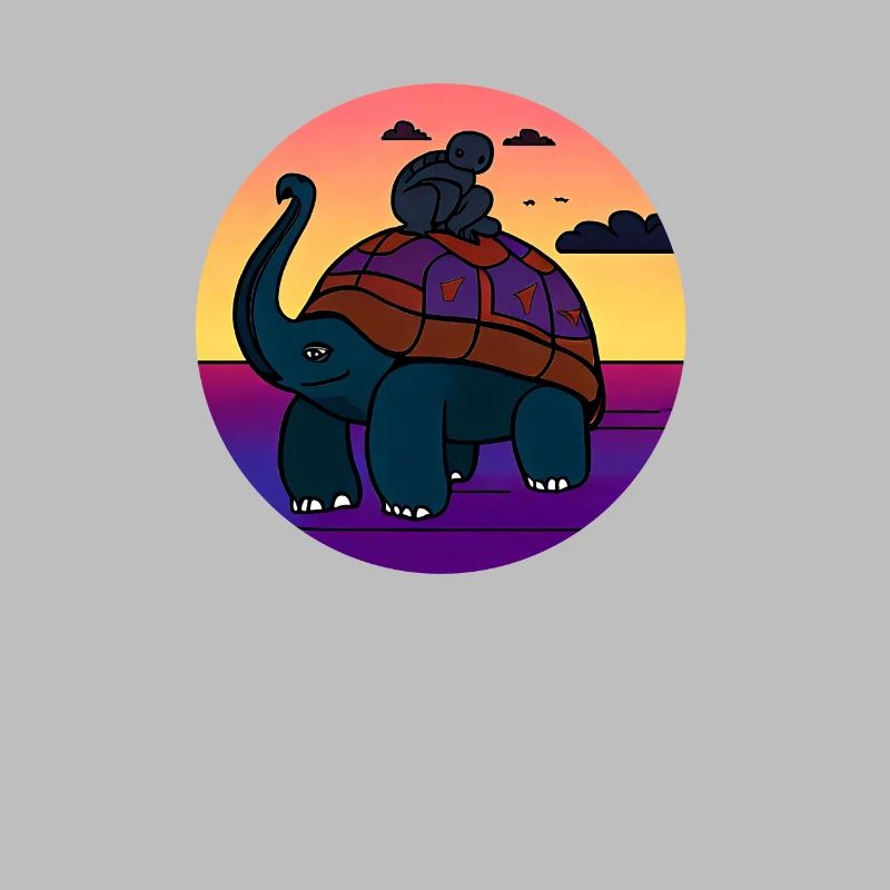 turtle elephant monkey mythical creature