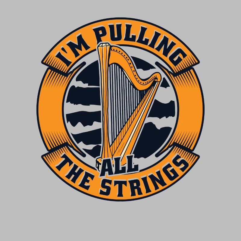 I'm Pulling All The Strings Harp Concert Harp