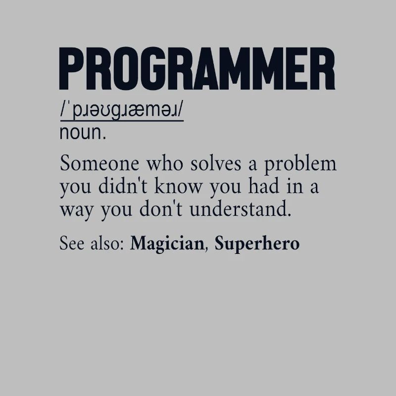 Programmer Definition Softwareentwickler Coder