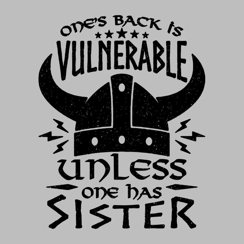 One's Back Is Vulnerable Valknut Mythology Lover
