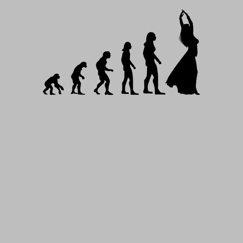 Belly Dance Evolution from Monkey to Dancer