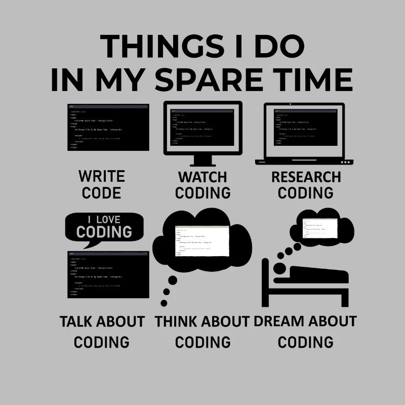 Things I Do in my Spare Time - Coding
