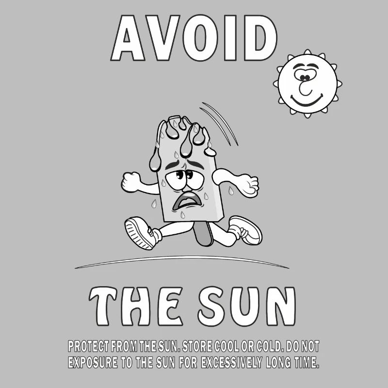 SONNENSCHUTZ EISCREME AVOID THE SUN