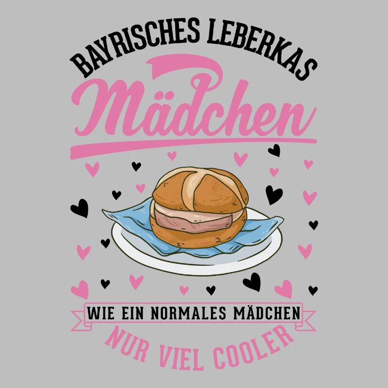 Leberkas Mädchen Leberkäse Fleischkäse