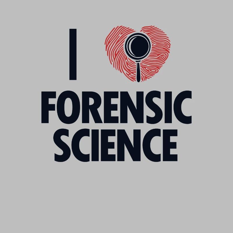 I Love Forensic Science IT Forensics Dactyloscopy