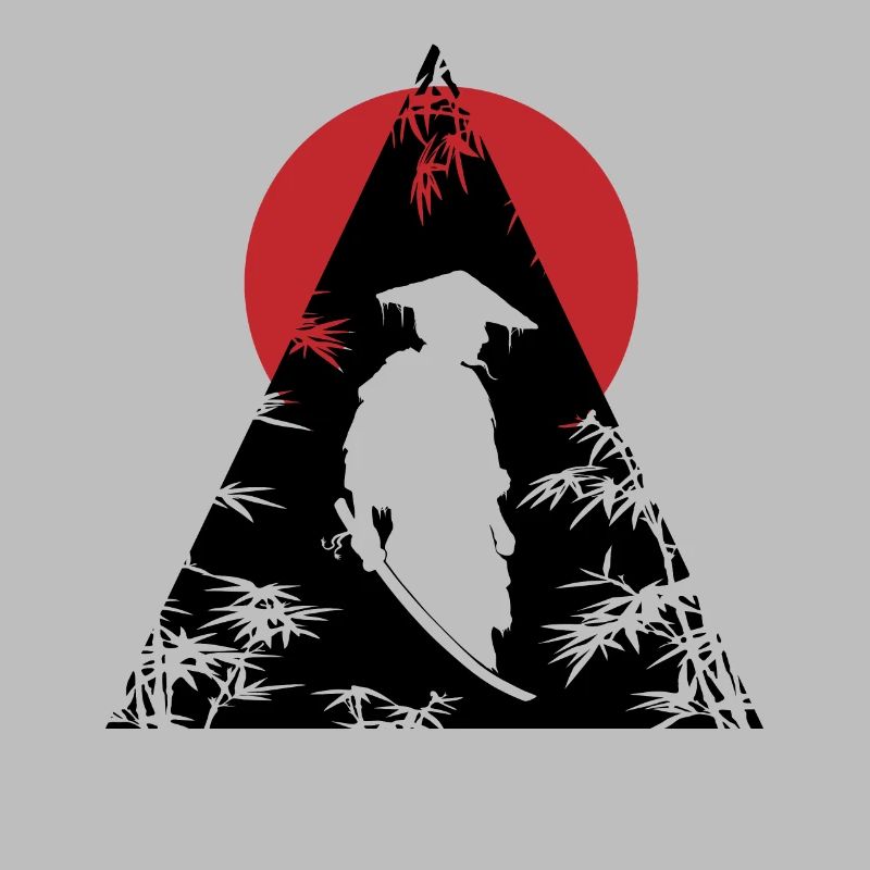 Samurai Wächter Stilvolle Schlichtheit