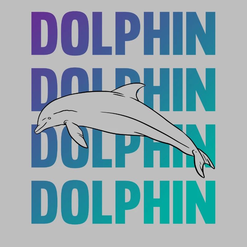 Style de typographie Dolphin Contour
