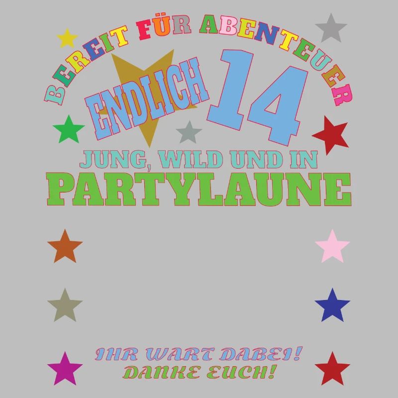 14. Geburtstag Mädchen & Junge Gästebuch