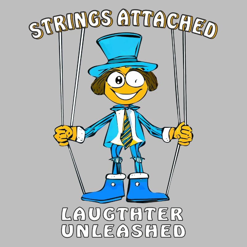 PUPPET STRINGS ATTACHED LAUGHTER