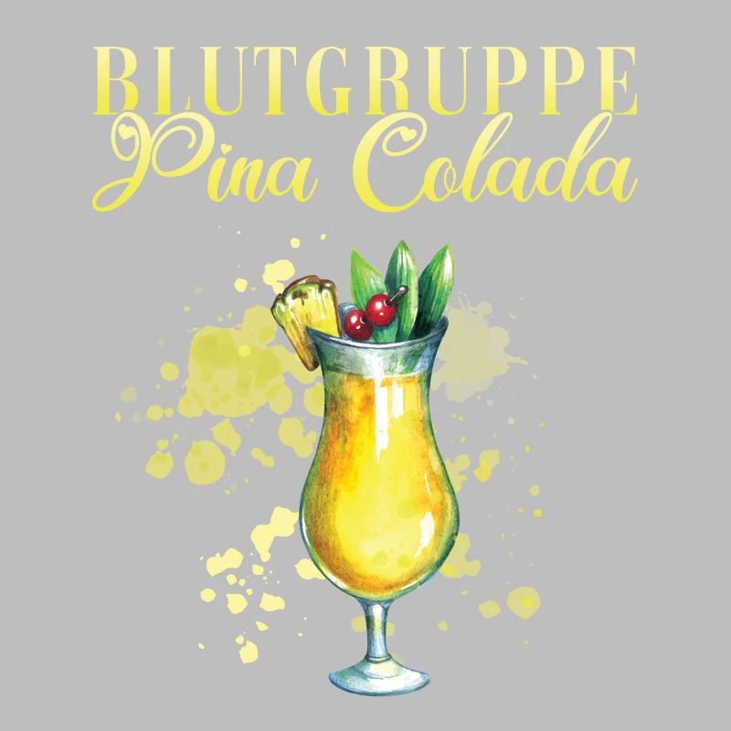 Blood Type Pina Colada Bartender