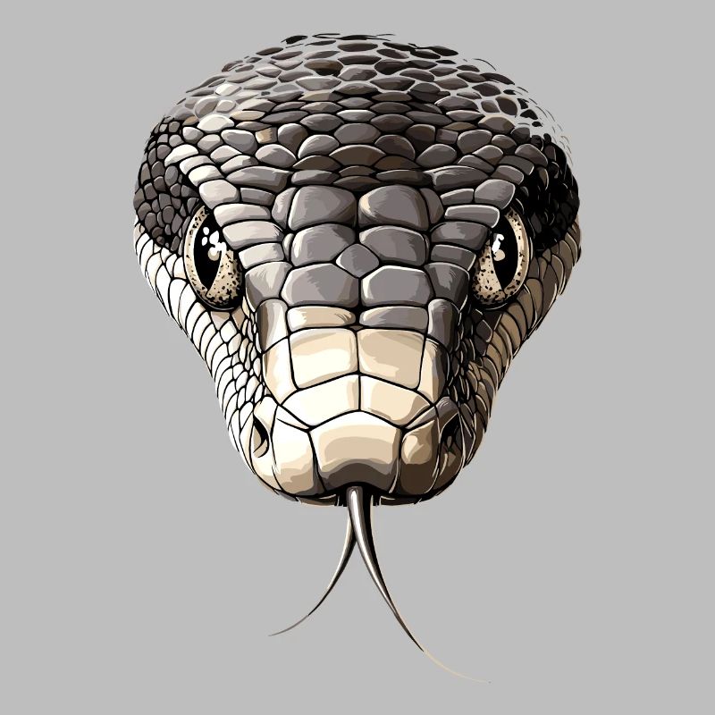 Serpent Python Cobra Mamba Serpent à sonnettes Serpent