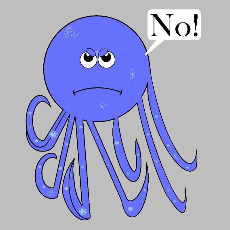 Statement No Squid, No Fun Comic, No