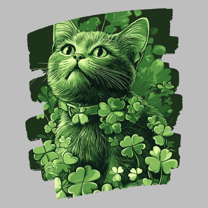 Chat de la Saint-Patrick
