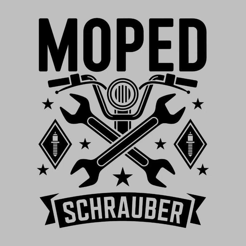 Moped Mechanic Workshop Moped Driver
