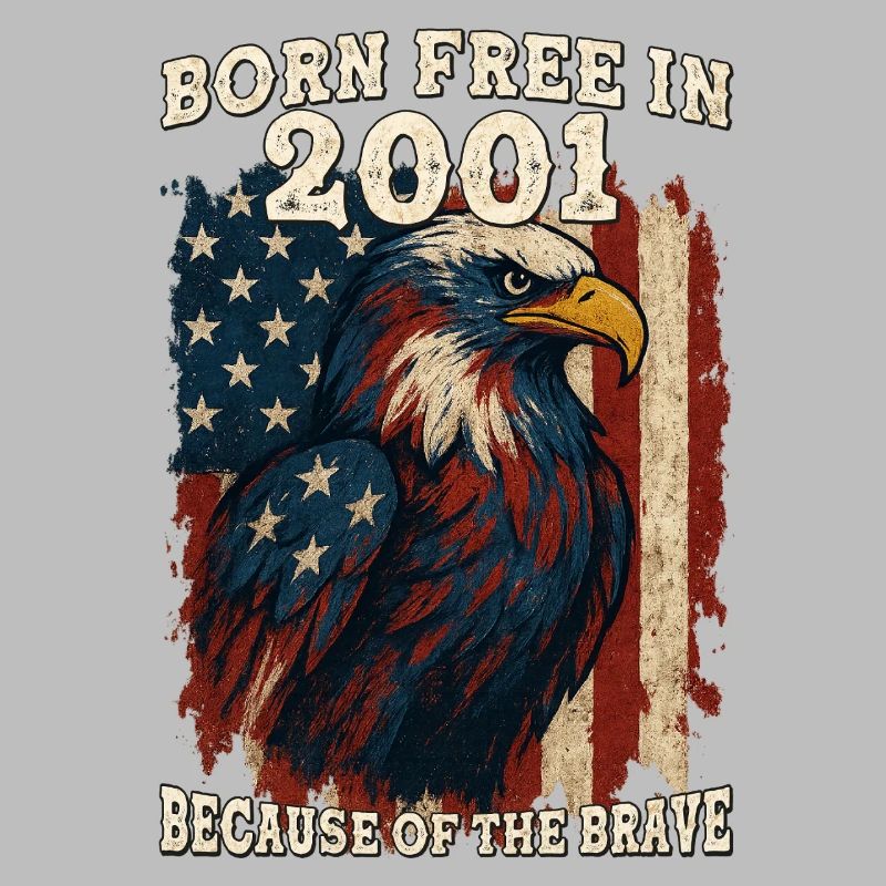 Né libre en 2001 - 24 ans de liberté parce que