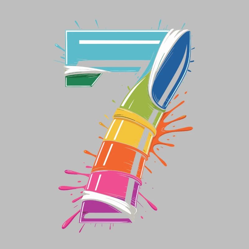 Rainbow7 Splash Design