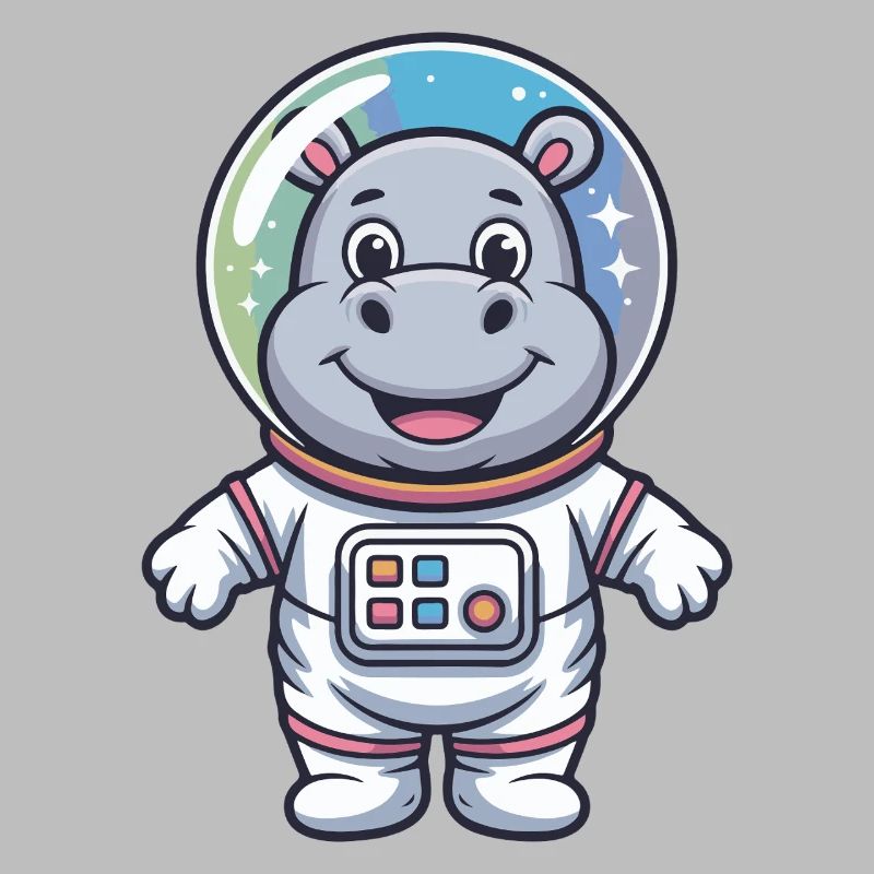 Hippo Astronaut Aventure Spatiale