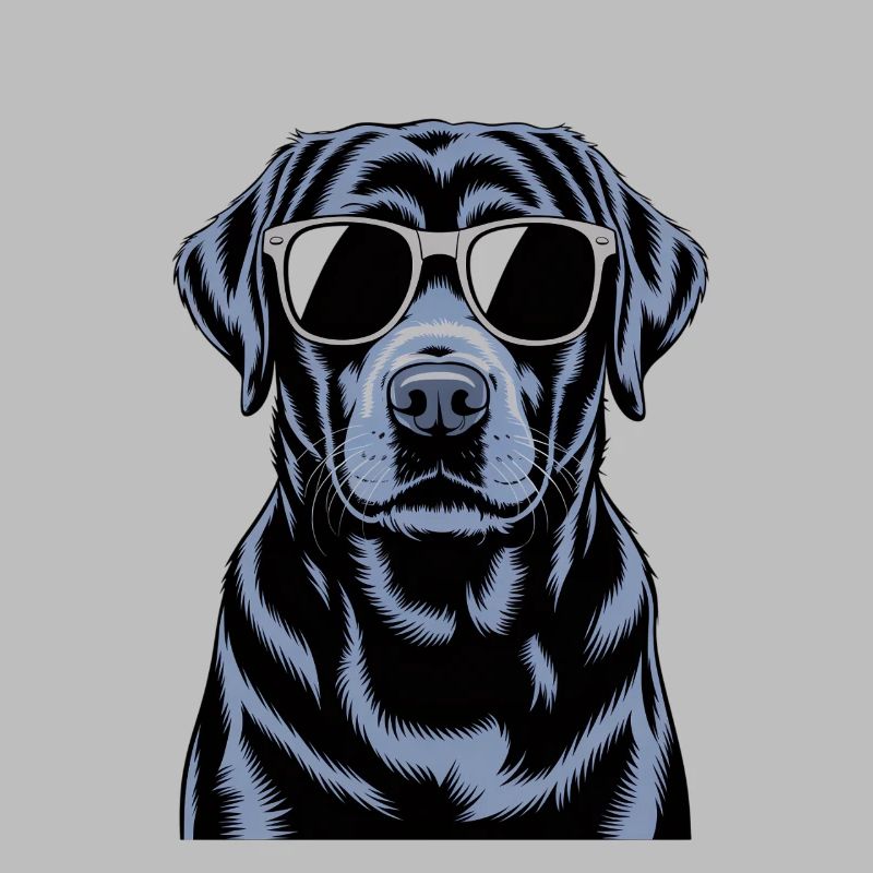 Schwarzer Labrador 
