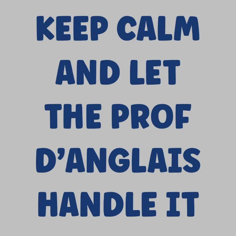 Keep Calm Prof Anglais