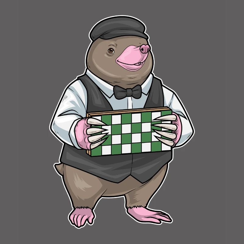Mole Chessboard Chess Board Game