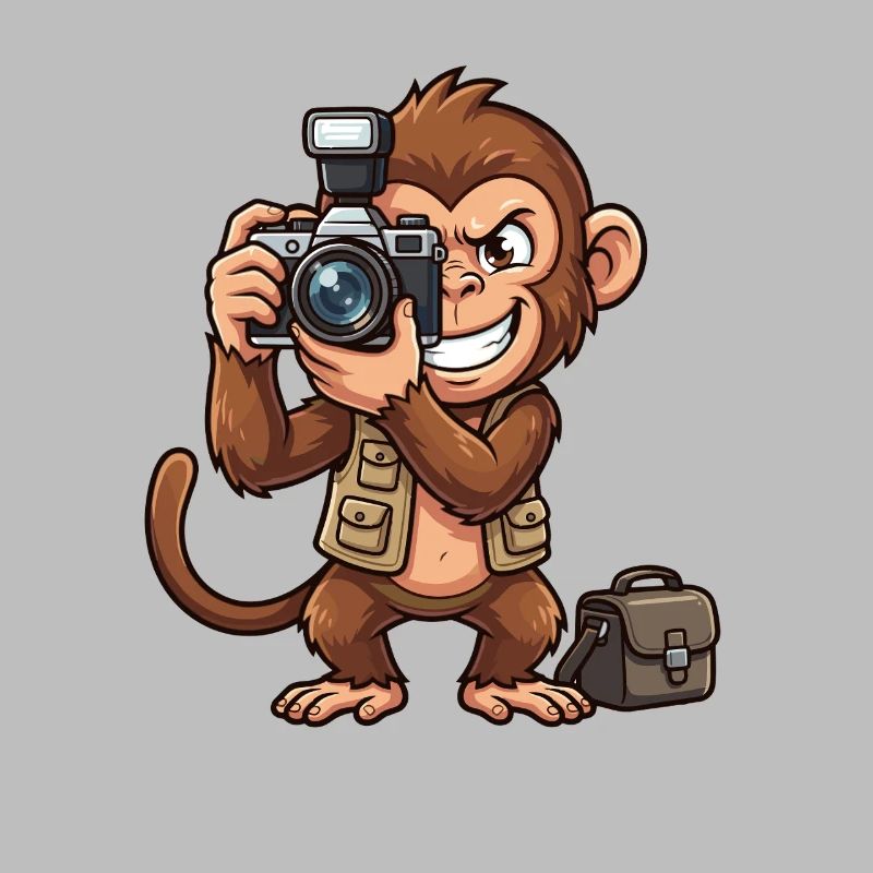 Adventure Monkey with Camera