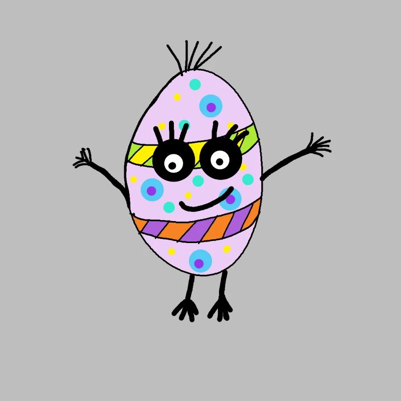 Egg Emotions Happy Easter Kids