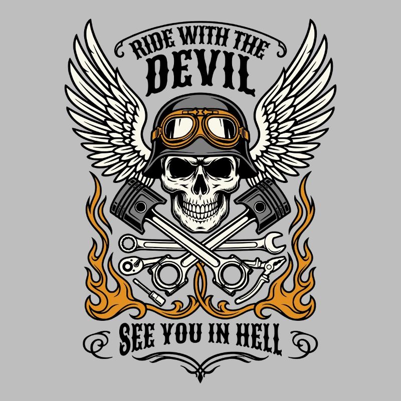 Ride with the Devil | See you in hell | Biker