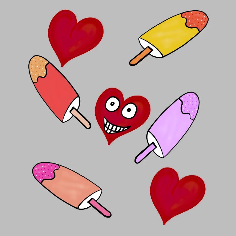 Eis Eiskrem Eiscreme  Kinder
