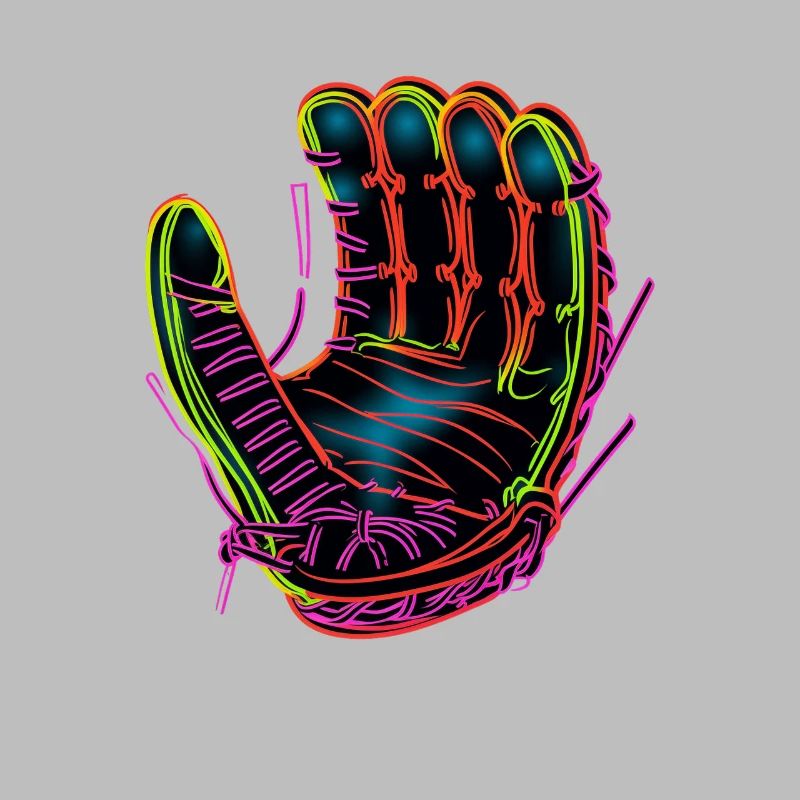 Gant de baseball Synthwave