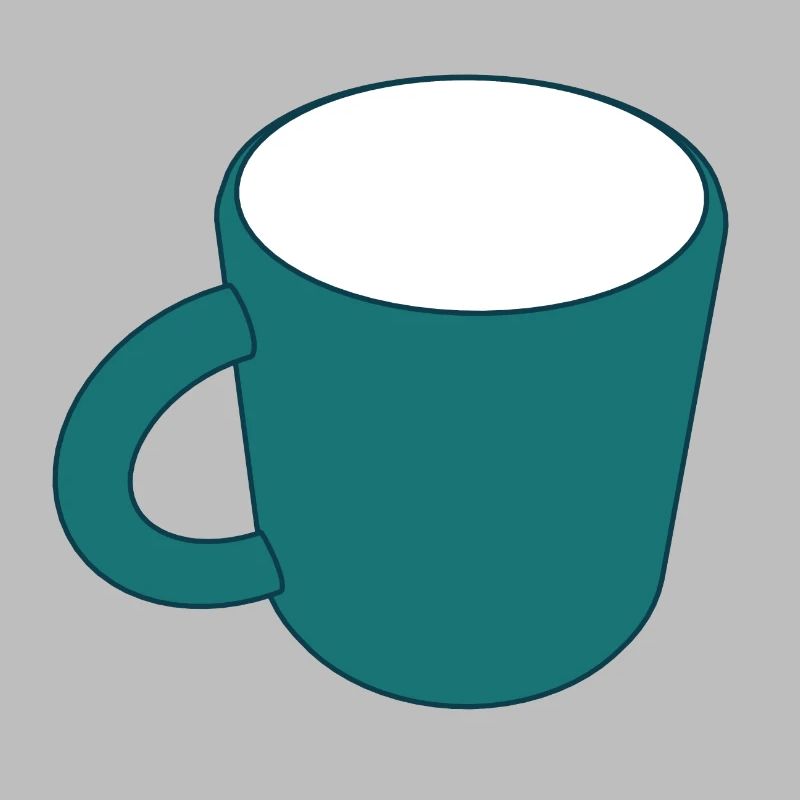 Empty coffee cup
