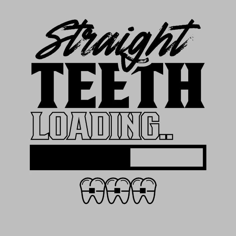 Straight teeth Loading braces Braces teeth