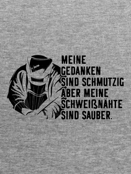 Schweißer Schweißen Schmutzig